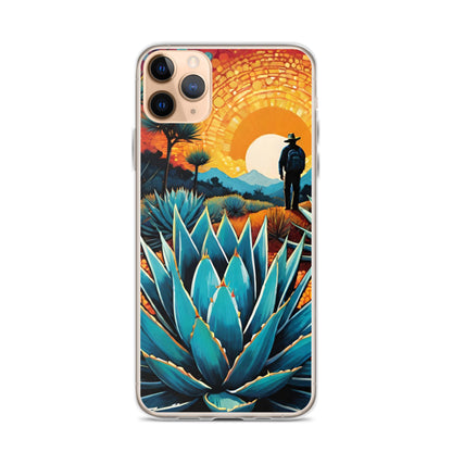 Stylish Boho Agave iPhone 11 Pro Max Case | Trendy Desert Plant Art