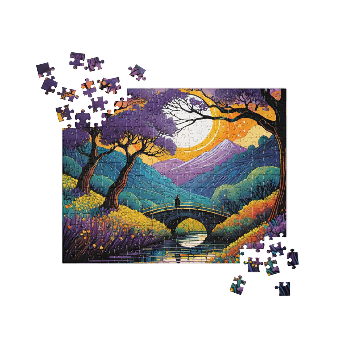 Stunning 1000-Piece Landscape Jigsaw Puzzle for Adults | Art Puzzle