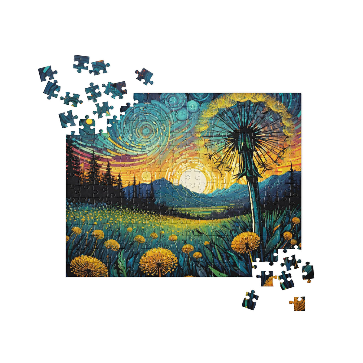 Stunning 1000-Piece Jigsaw Puzzle | Adult Landscape Art Challenge