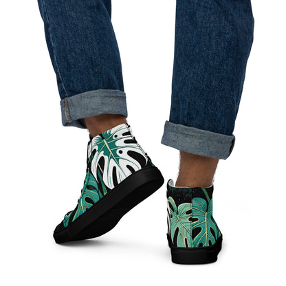 Men's High Top Canvas Sneakers | Stylish Casual Footwear for Everyday Wear