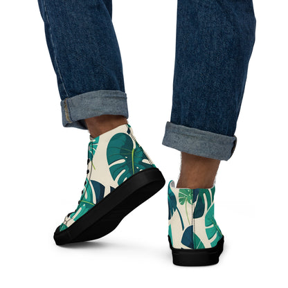 Men's High Top Canvas Sneakers | Stylish Urban Footwear for Casual Wear