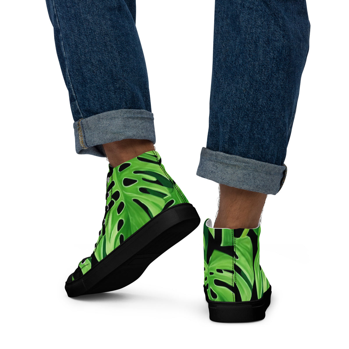 Men's High Top Canvas Sneakers | Stylish Casual Footwear for Comfort