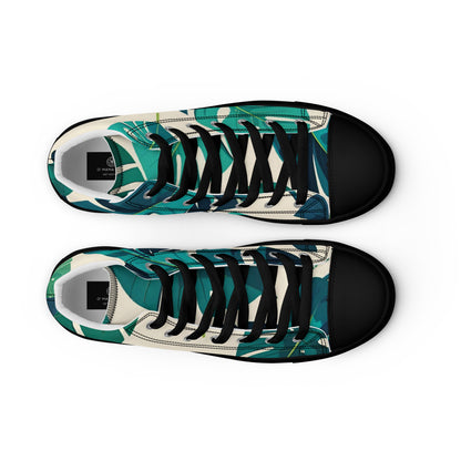 Men's High Top Canvas Sneakers | Stylish Urban Footwear for Casual Wear