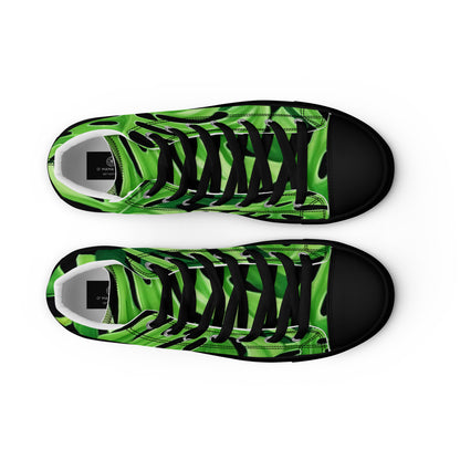 Men's High Top Canvas Sneakers | Stylish Casual Footwear for Comfort
