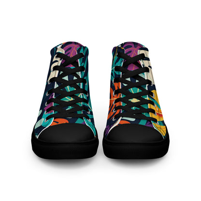 Stylish Men’s High Top Canvas Sneakers | Comfortable and Trendy Footwear