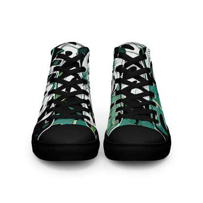 Men's High Top Canvas Sneakers | Stylish Casual Footwear for Everyday Wear