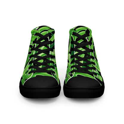 Men's High Top Canvas Sneakers | Stylish Casual Footwear for Comfort