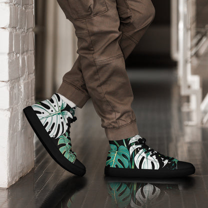 Men's High Top Canvas Sneakers | Stylish Casual Footwear for Everyday Wear