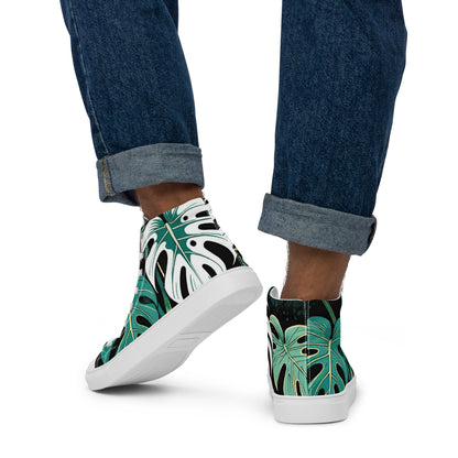 Men's High Top Canvas Sneakers | Stylish Casual Footwear for Everyday Wear