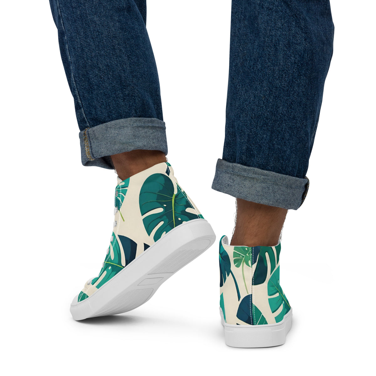 Men's High Top Canvas Sneakers | Stylish Urban Footwear for Casual Wear