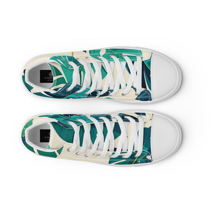 Men's High Top Canvas Sneakers | Stylish Urban Footwear for Casual Wear