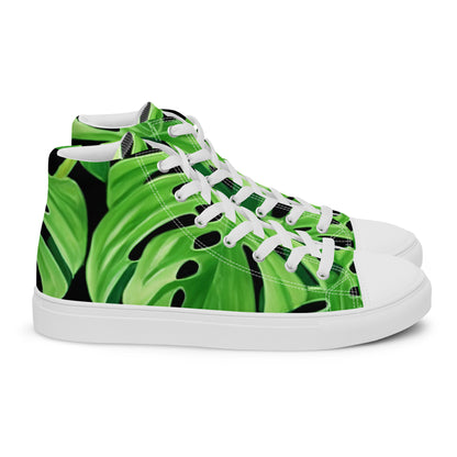 Men's High Top Canvas Sneakers | Stylish Casual Footwear for Comfort