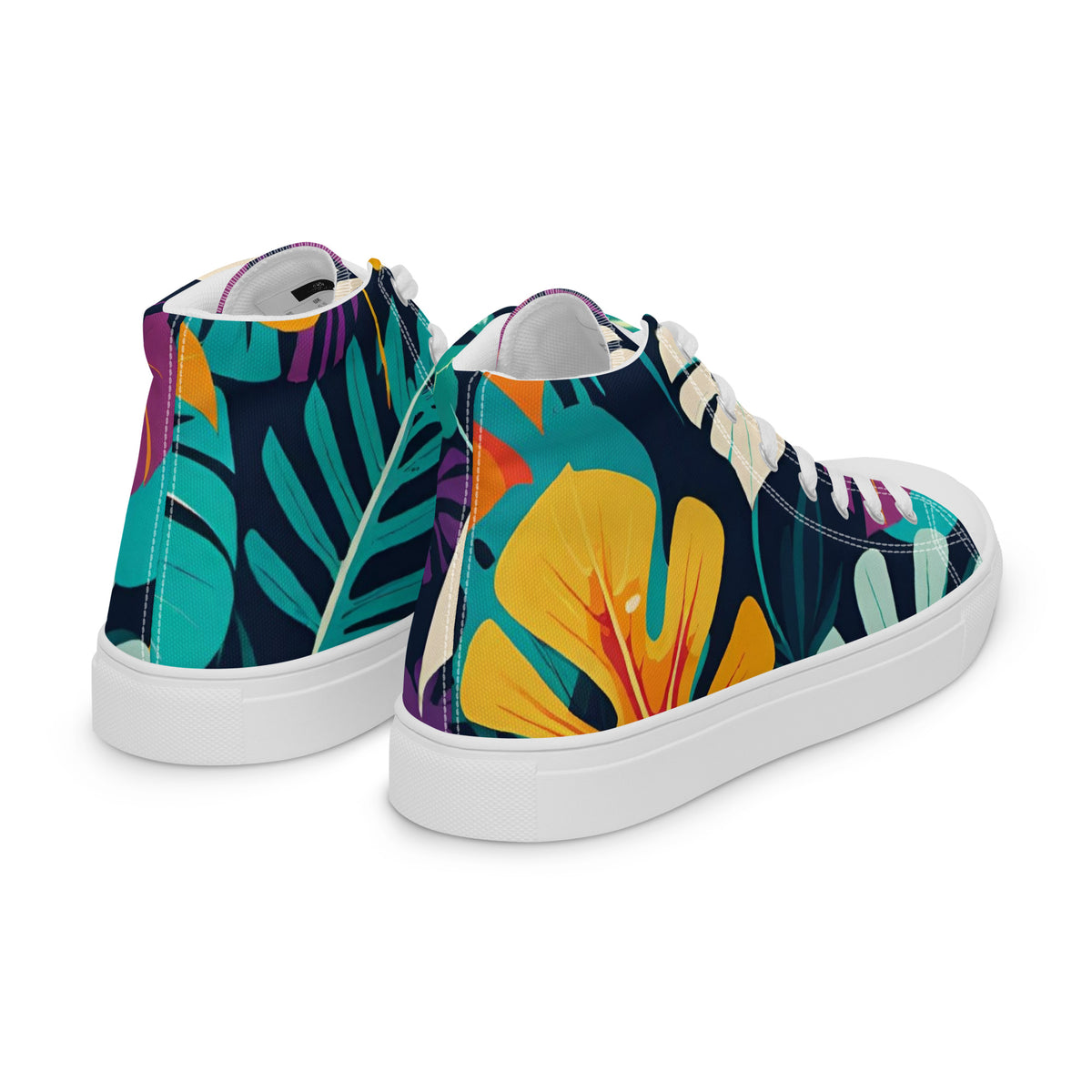 Stylish Men’s High Top Canvas Sneakers | Comfortable and Trendy Footwear