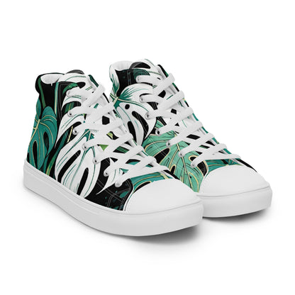 Men's High Top Canvas Sneakers | Stylish Casual Footwear for Everyday Wear