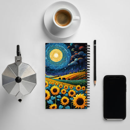 Premium Spiral Notebook - Ruled Page Journal for School & Office Use