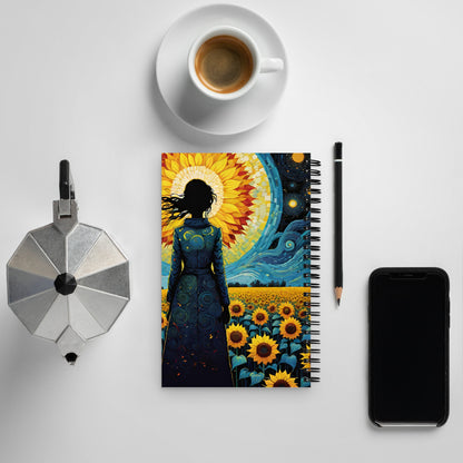 Premium Spiral Notebook | Eco-Friendly College Ruled Note Pad | Journaling