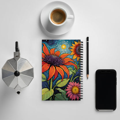 Premium Spiral Notebook with Ruled Pages | Durable Wire-O Binding | Office, School