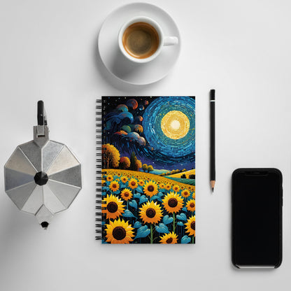 Premium Spiral Notebook - Ruled Page Journal for School & Office Use