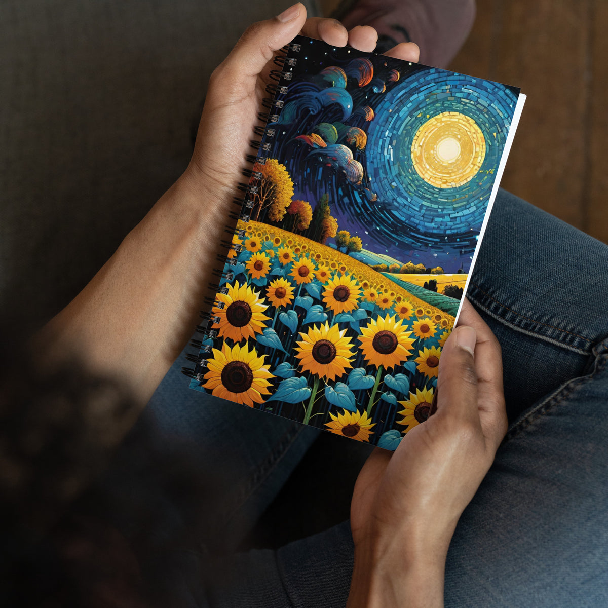 Premium Spiral Notebook - Ruled Page Journal for School & Office Use