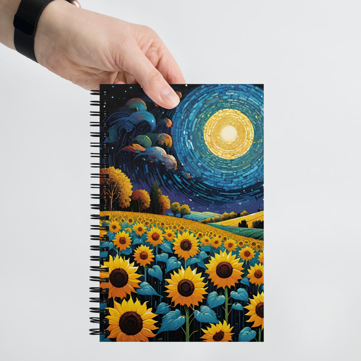 Premium Spiral Notebook - Ruled Page Journal for School & Office Use