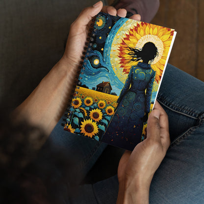 Premium Spiral Notebook | Eco-Friendly College Ruled Note Pad | Journaling