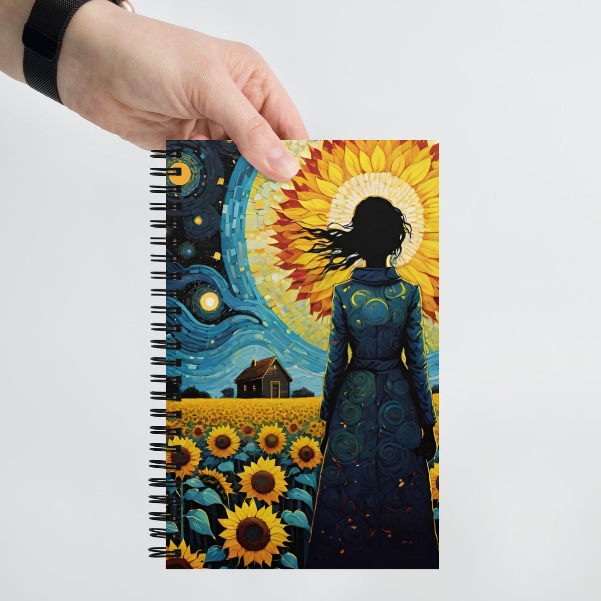 Premium Spiral Notebook | Eco-Friendly College Ruled Note Pad | Journaling