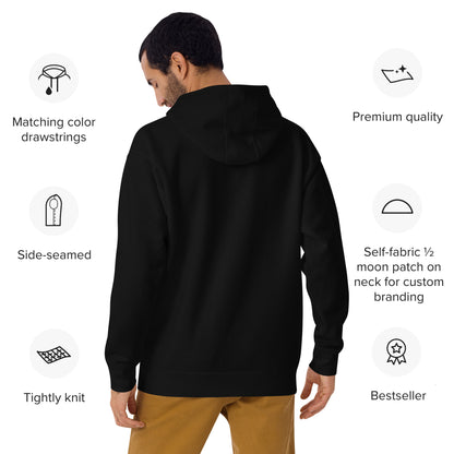 Skeleton Heart Hands Hoodie | Spooky Cute Halloween Sweatshirt
