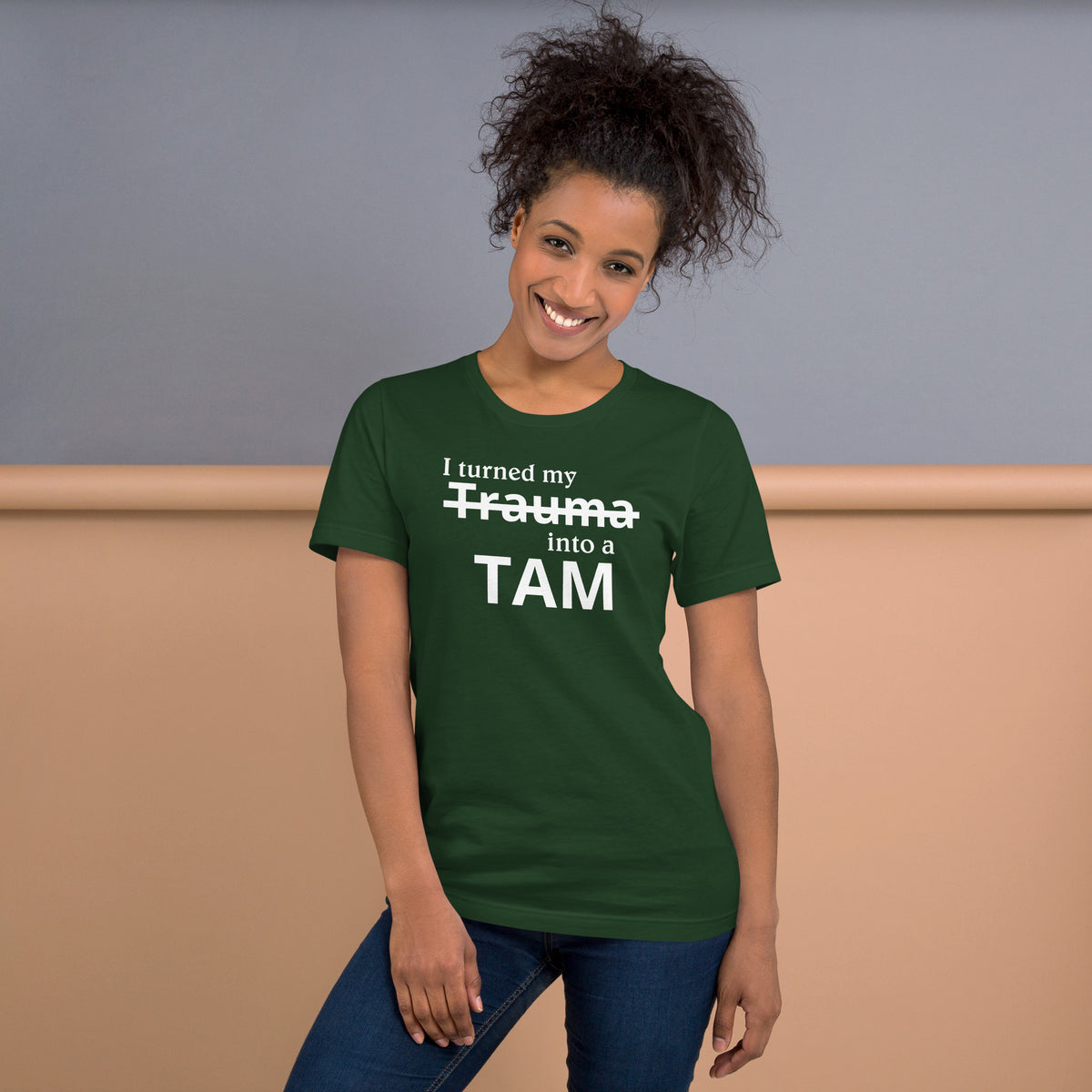 I Turned My Trauma Into a TAM T-Shirt | Funny Startup Founder Tee | Pitch Deck Humor