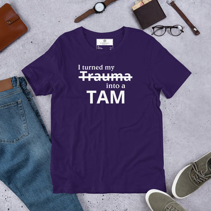 I Turned My Trauma Into a TAM T-Shirt | Funny Startup Founder Tee | Pitch Deck Humor