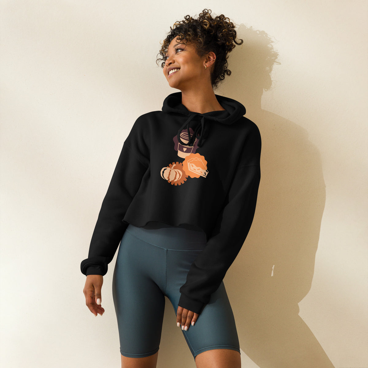Trendy Women's Crop Hoodie | Stylish Casual Pullover for Everyday Wear