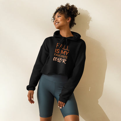 Trendy Women's Cropped Hoodie | Comfortable Casual Fall Fashion