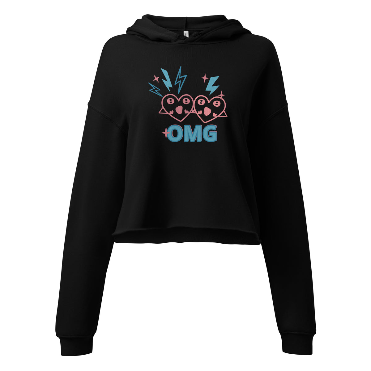 Women’s Stylish Crop Hoodie | Trendy Casual Pullover Sweatshirt | Fashionable Cozy Wear