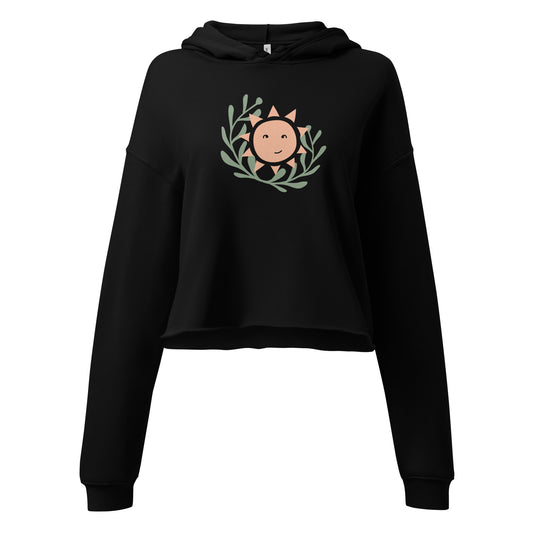Trendy Women's Crop Hoodie | Stylish Casual Pullover for Fall