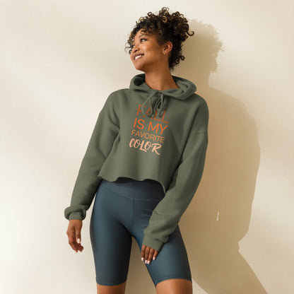 Trendy Women's Cropped Hoodie | Comfortable Casual Fall Fashion