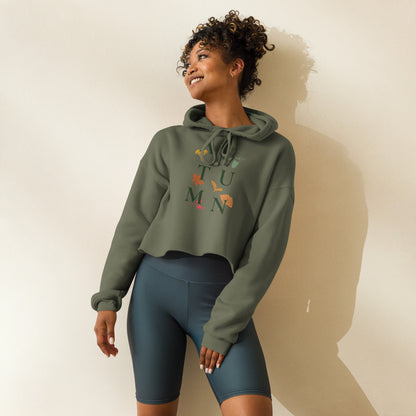 Stylish Women's Crop Hoodie | Cozy Athleisure Pullover for Everyday Wear