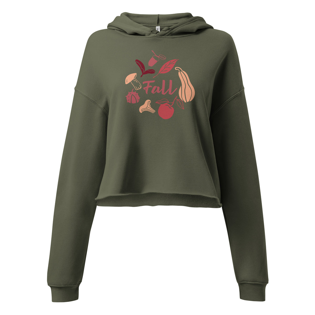 Stylish Women's Crop Hoodie | Warm Casual Pullover for Year-Round Wear