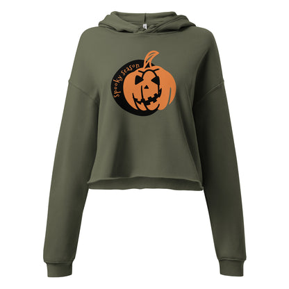 Trendy Women's Crop Hoodie | Stylish Oversized Pullover Sweatshirt