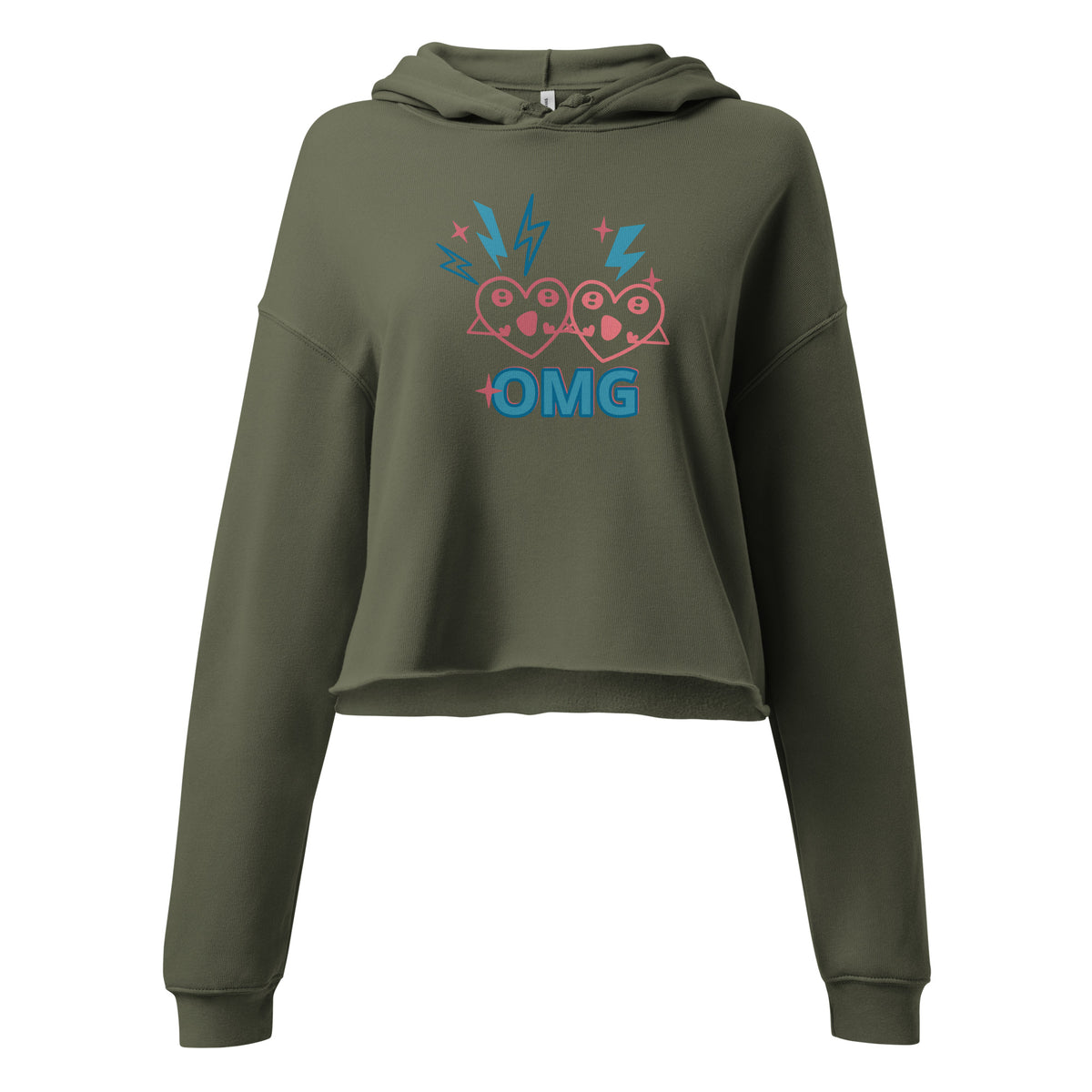 Women’s Stylish Crop Hoodie | Trendy Casual Pullover Sweatshirt | Fashionable Cozy Wear