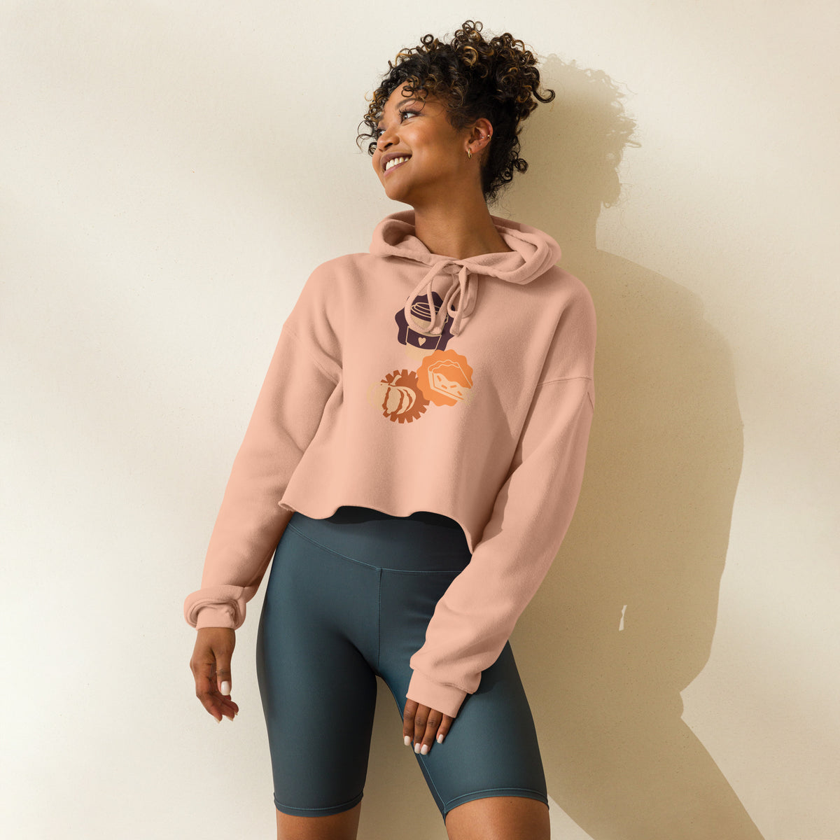 Trendy Women's Crop Hoodie | Stylish Casual Pullover for Everyday Wear