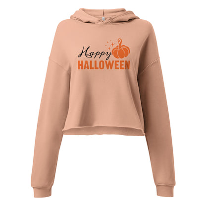 Chic Women's Crop Hoodie | Soft Cotton Blend Casual Fall Fashion