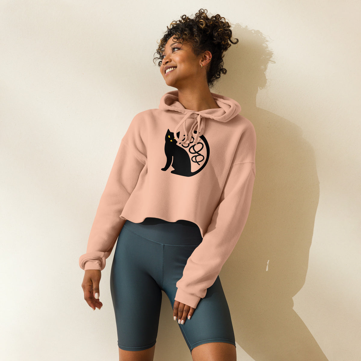 Trendy Crop Hoodie for Women | Stylish Oversized Casual Pullover