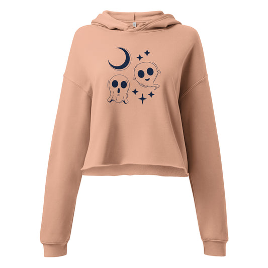 Trendy Women's Crop Hoodie | Stylish Urban Fashion Pullover Top