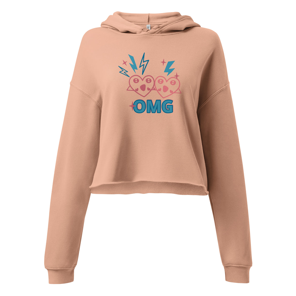Women’s Stylish Crop Hoodie | Trendy Casual Pullover Sweatshirt | Fashionable Cozy Wear