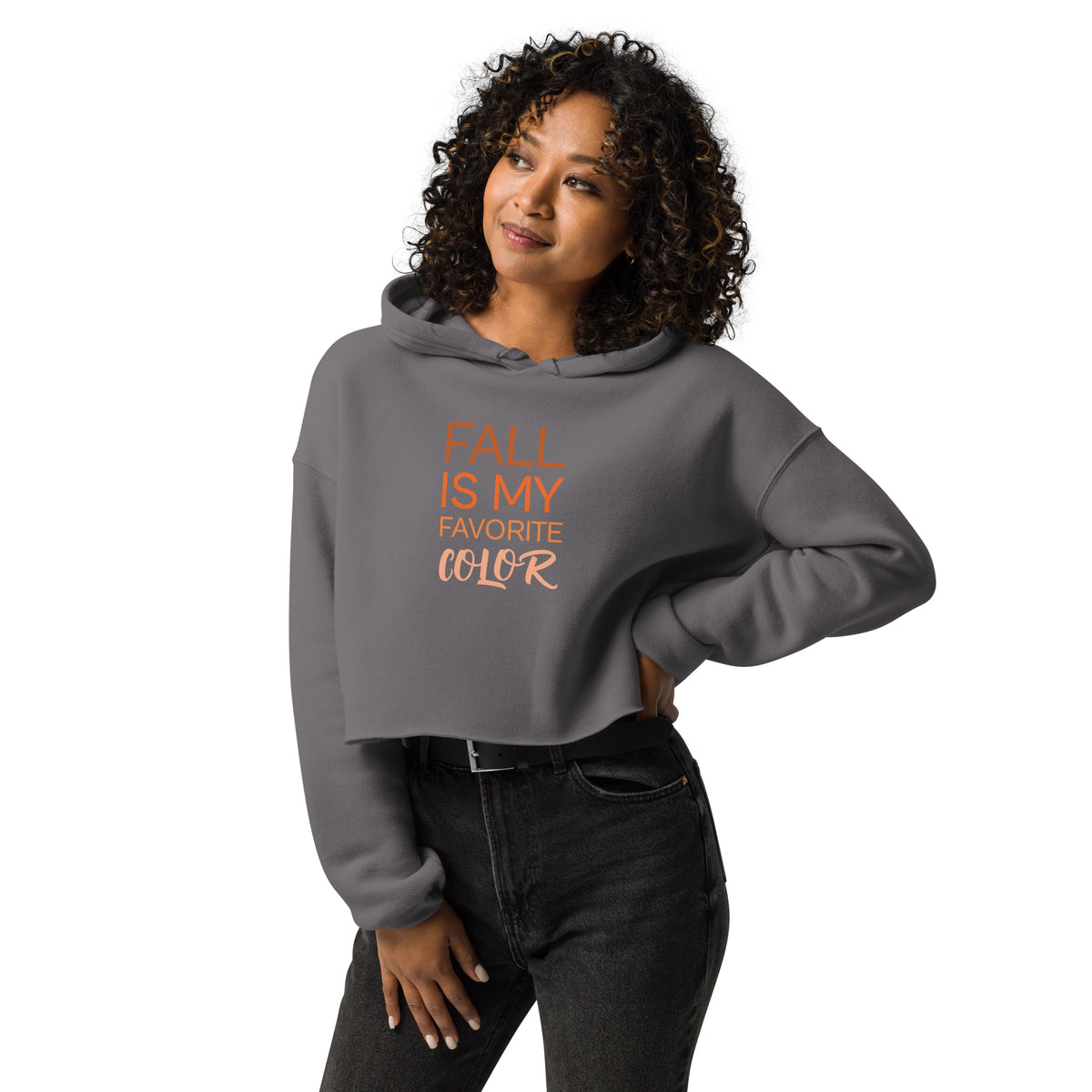 Trendy Women's Cropped Hoodie | Comfortable Casual Fall Fashion