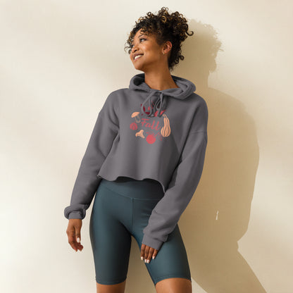 Stylish Women's Crop Hoodie | Warm Casual Pullover for Year-Round Wear