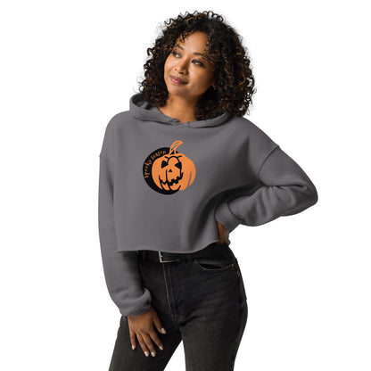 Trendy Women's Crop Hoodie | Stylish Oversized Pullover Sweatshirt
