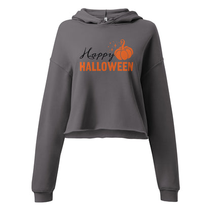 Chic Women's Crop Hoodie | Soft Cotton Blend Casual Fall Fashion