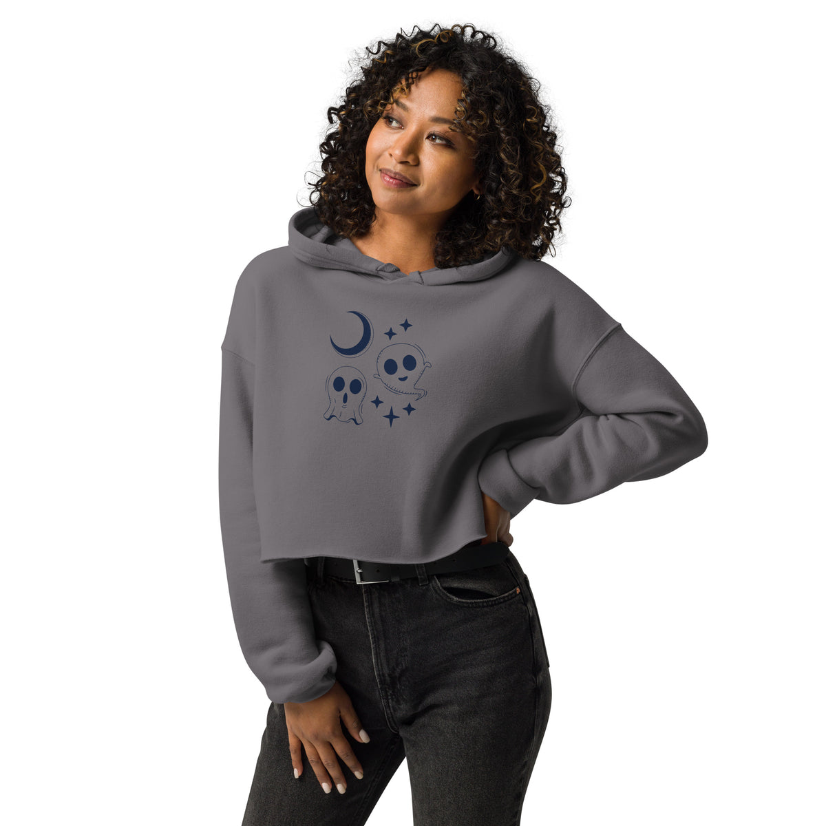 Trendy Women's Crop Hoodie | Stylish Urban Fashion Pullover Top