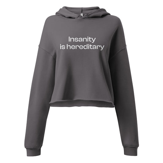 Chic Women's Crop Hoodie | Trendy Fall Sweatshirt for Casual Style