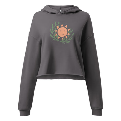 Trendy Women's Crop Hoodie | Stylish Casual Pullover for Fall